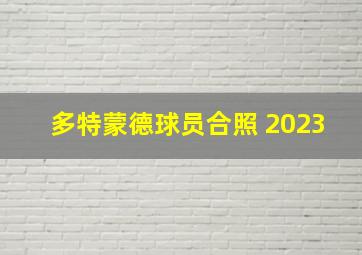 多特蒙德球员合照 2023